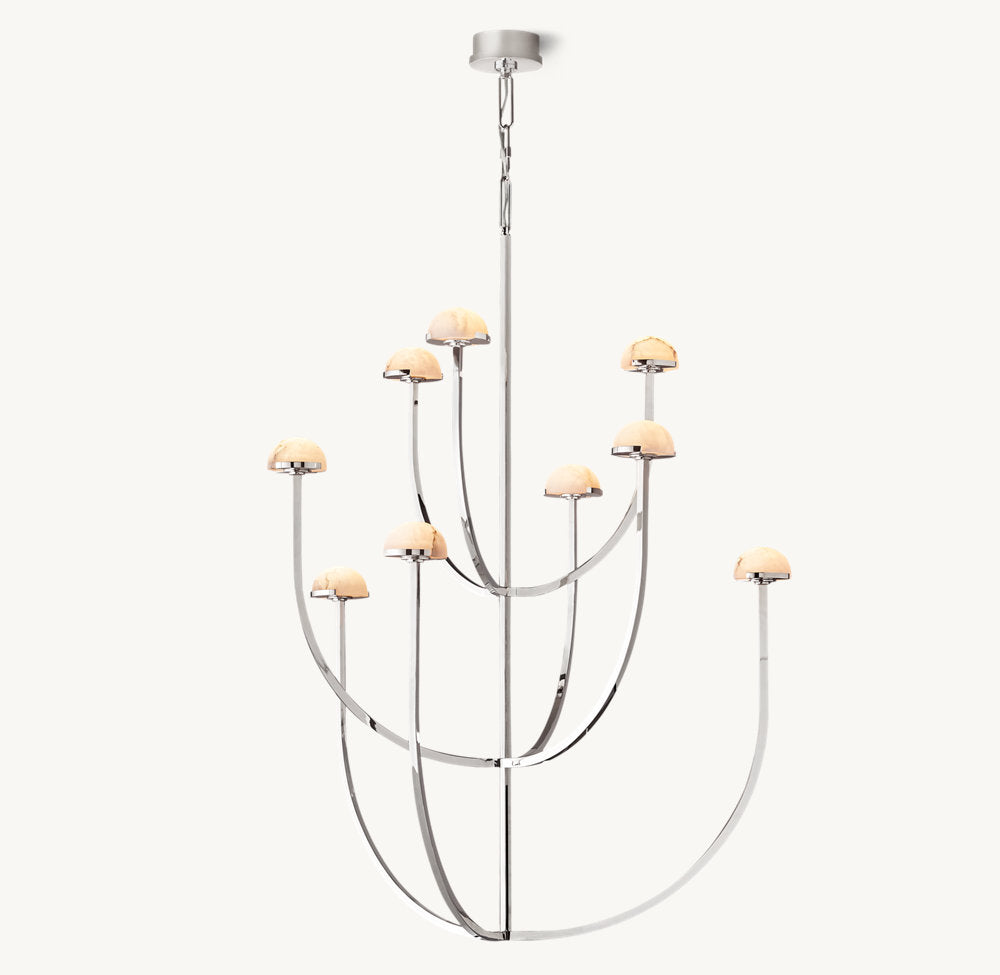 PEDRA ROUND CHANDELIER 40"