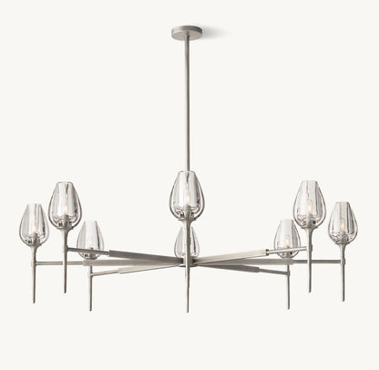 TULIP ROUND CHANDELIER 54"
