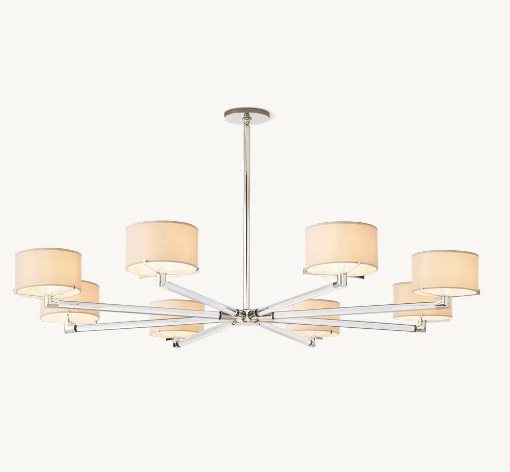 TRUMAN ROUND CHANDELIER 60"