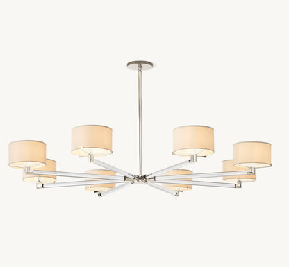 TRUMAN ROUND CHANDELIER 60"