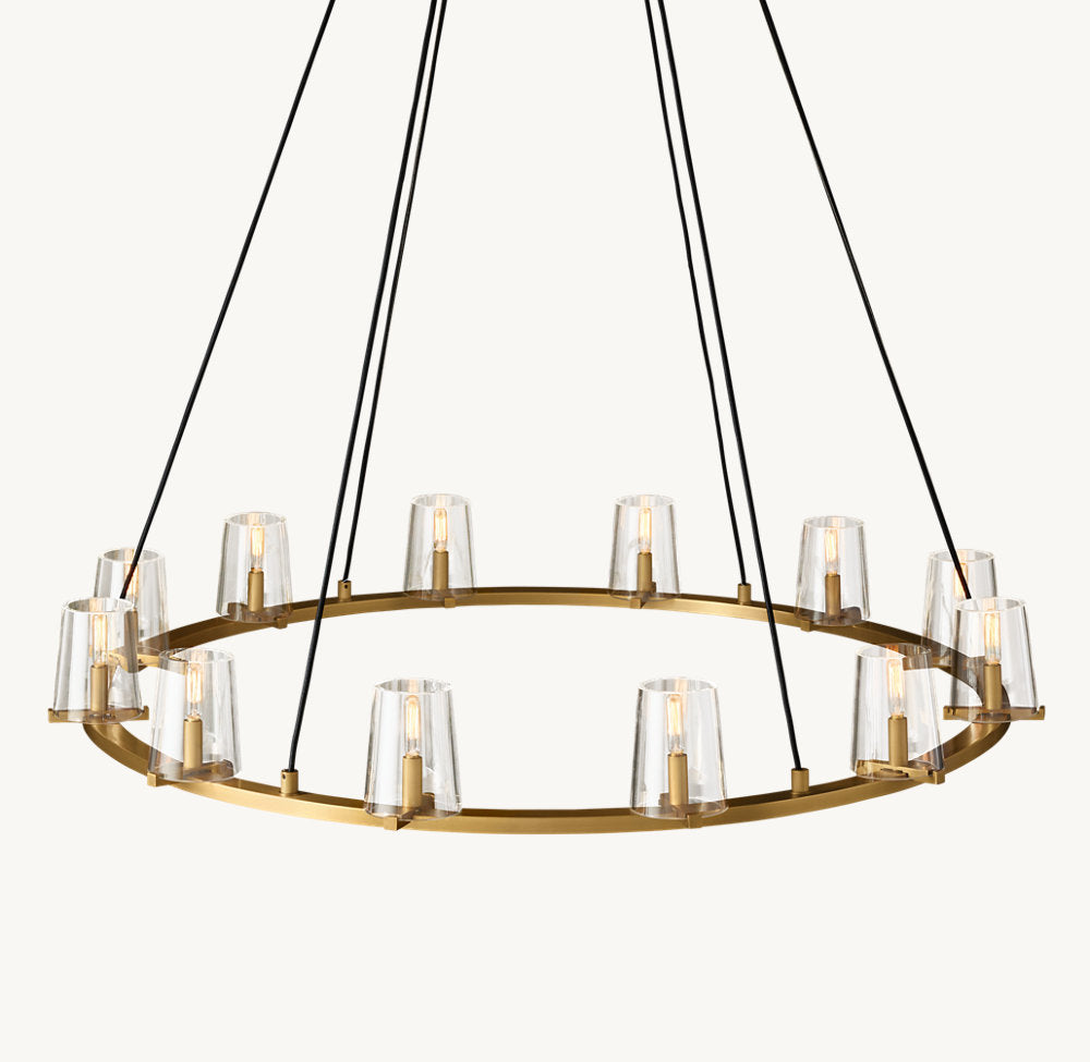 PAUILLAC ROUND CHANDELIER 48"