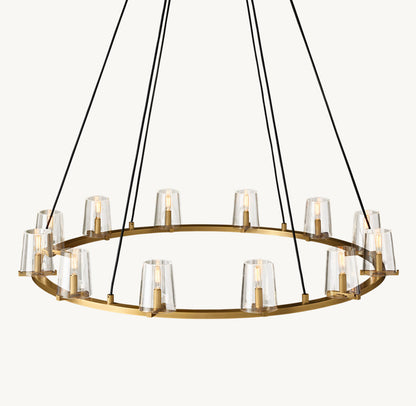 PAUILLAC ROUND CHANDELIER 48"