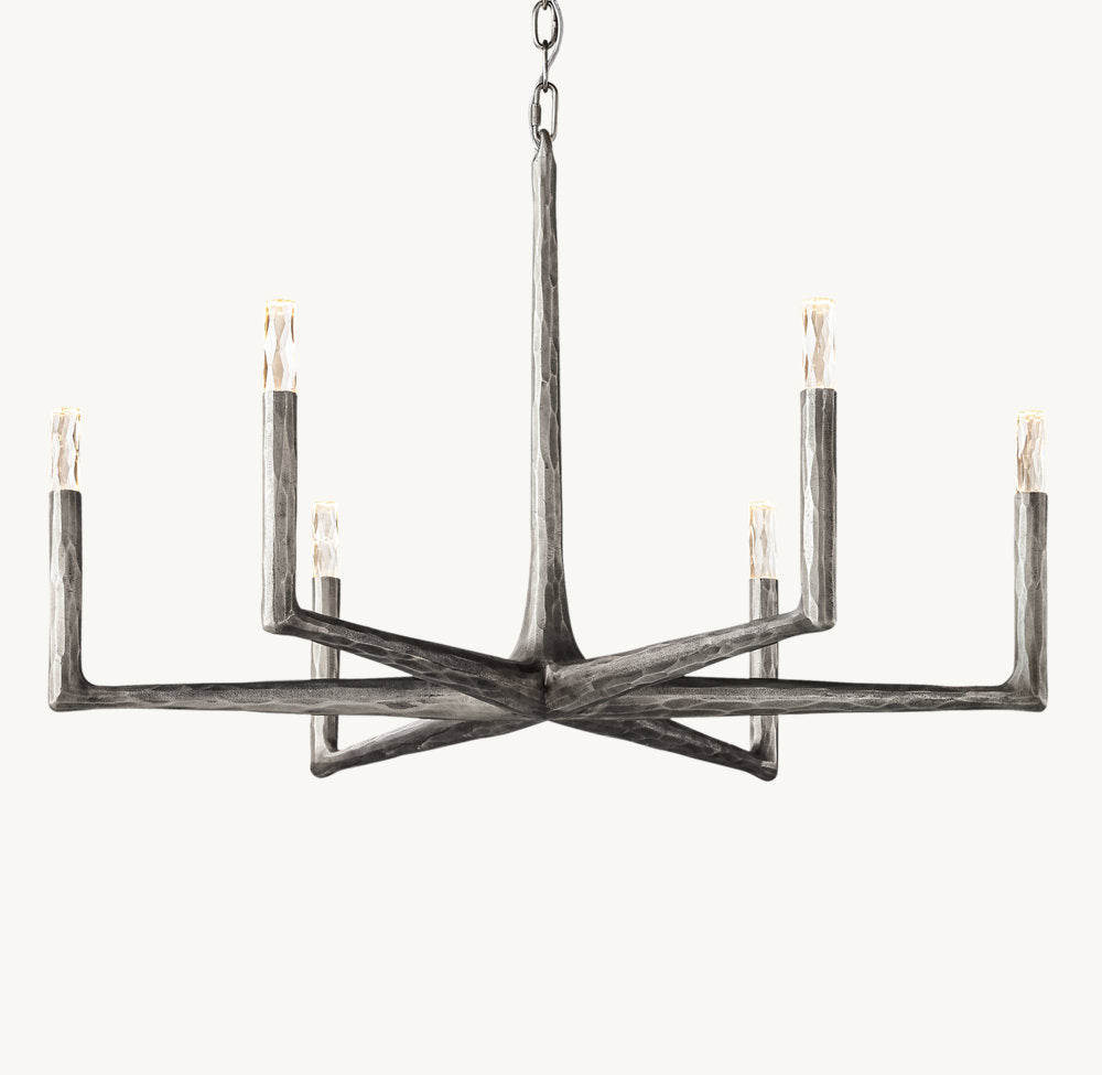 THADDEUS ROUND CHANDELIER 36"