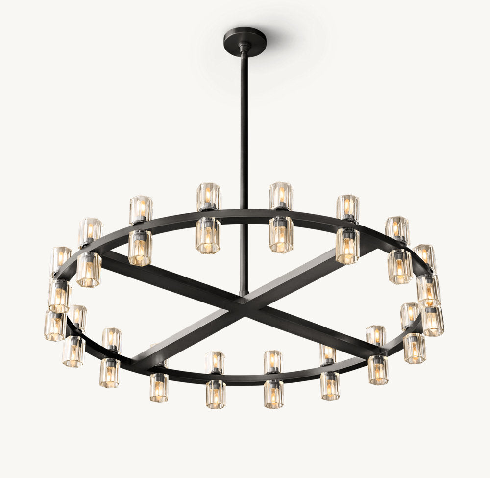 ARCACHON LED ROUND CHANDELIER 36"