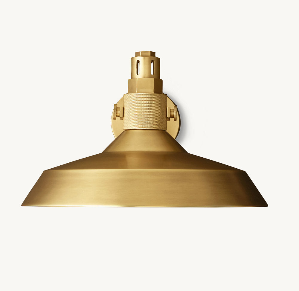 CONDORCET METAL SHADE SCONCE