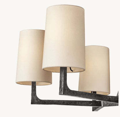 WRIGHT ROUND CHANDELIER 36"