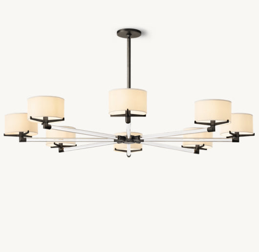 TRUMAN ROUND CHANDELIER 60"