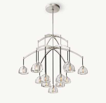 HEMISPHERE ROUND CHANDELIER 48"