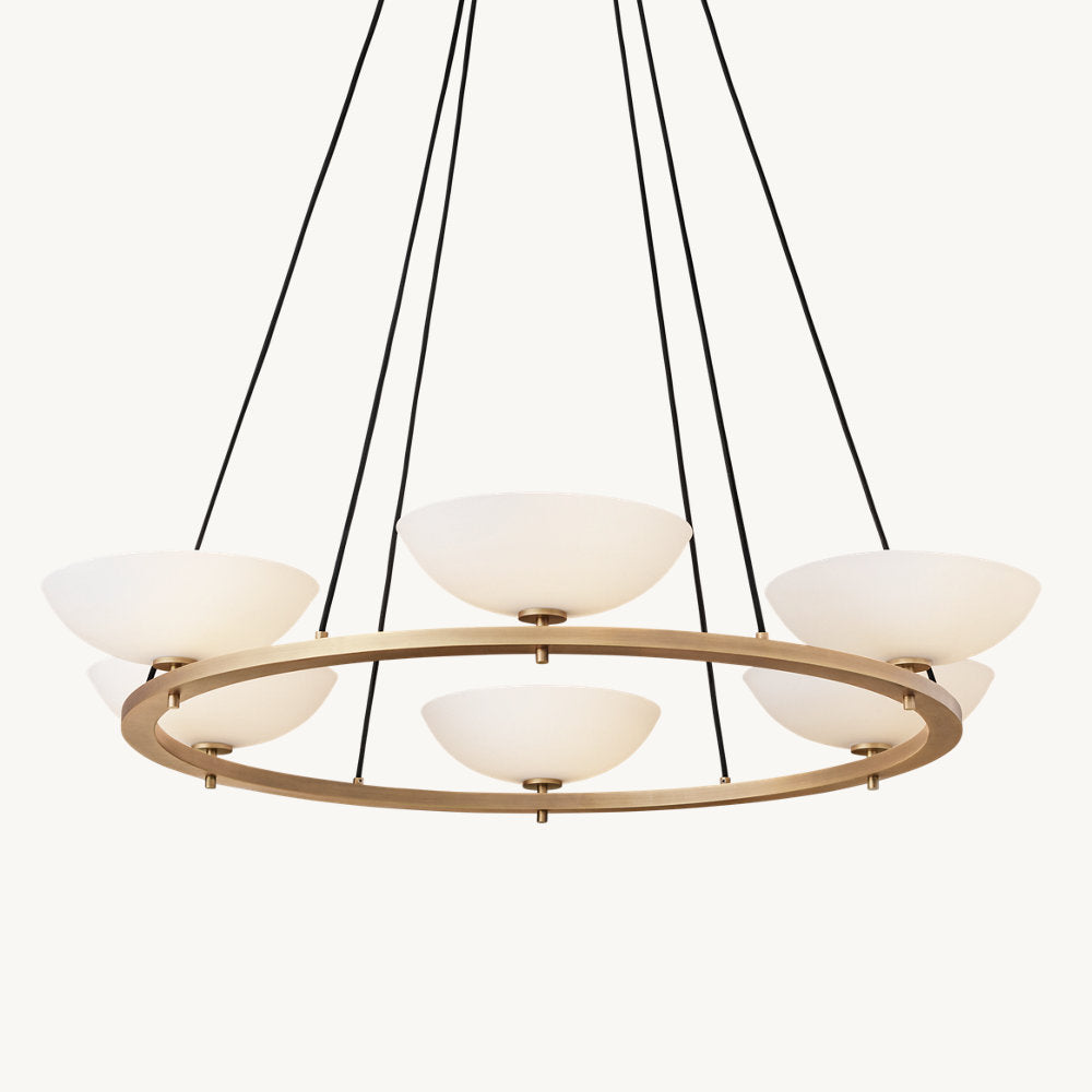 VERNET ROUND CHANDELIER 48"