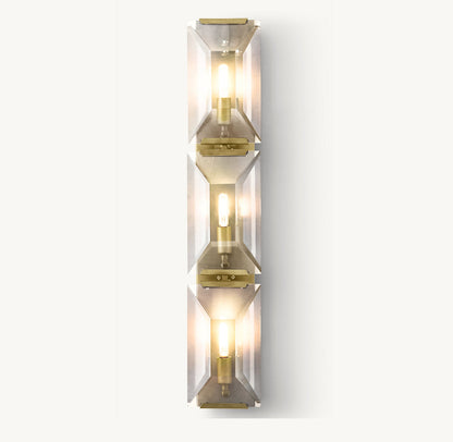 HARLOW CRYSTAL TRIPLE SCONCE