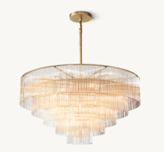 AMADEO ROUND CHANDELIER 50"