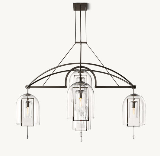 FULCRUM ROUND GRAND CHANDELIER 73"
