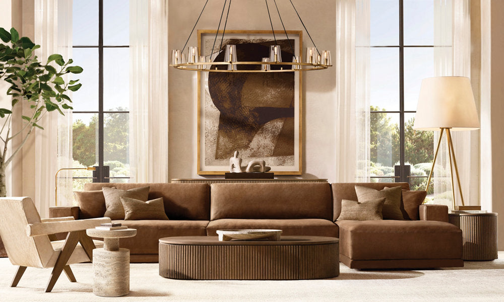 PAUILLAC ROUND CHANDELIER 60"