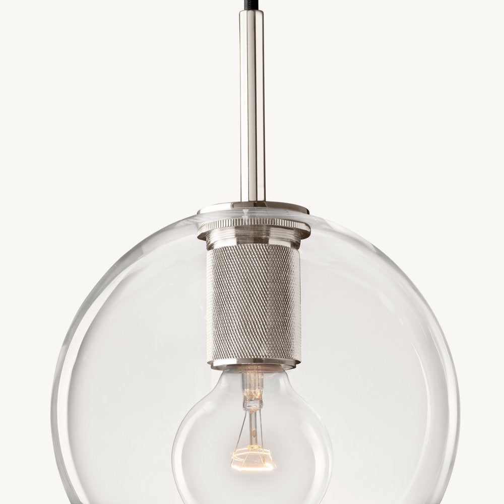 UTILITAIRE GLOBE SHADE PENDANT