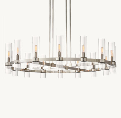 RAVELLE ROUND CHANDELIER 48"
