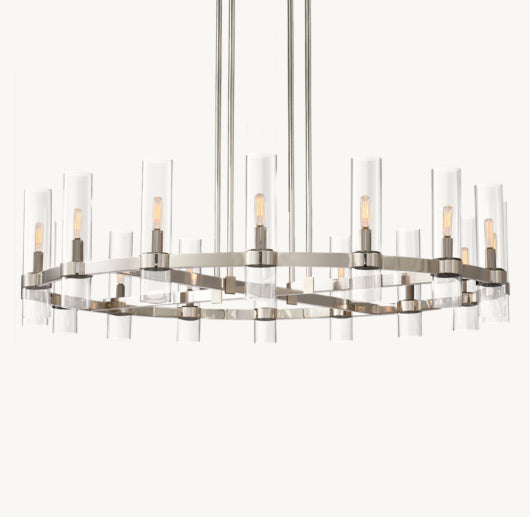 RAVELLE ROUND CHANDELIER 48"
