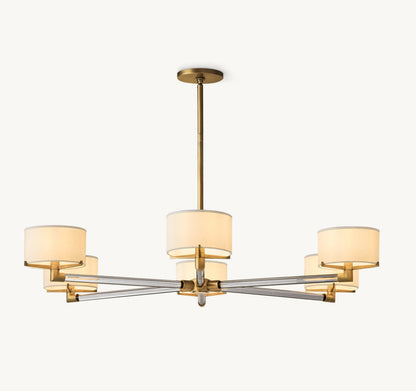 TRUMAN ROUND CHANDELIER 48"