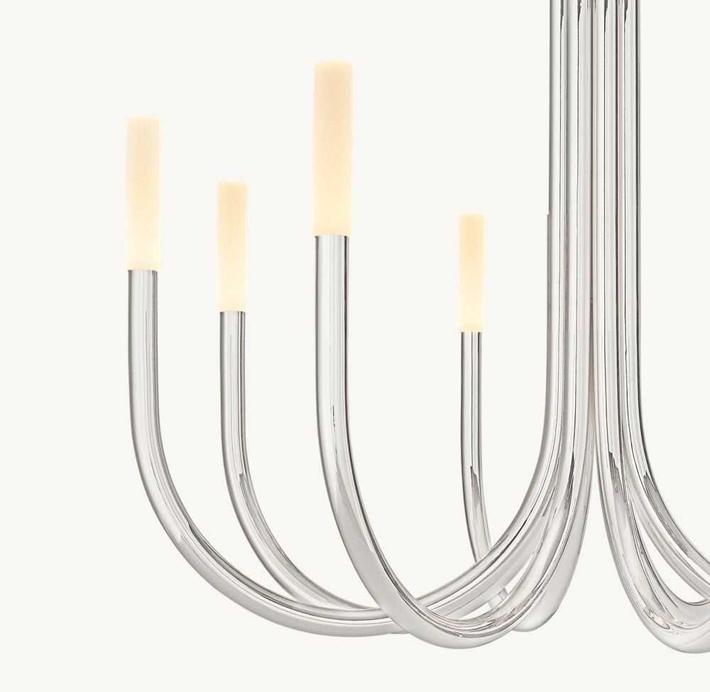 ROUSSEAU ROUND CHANDELIER 38"