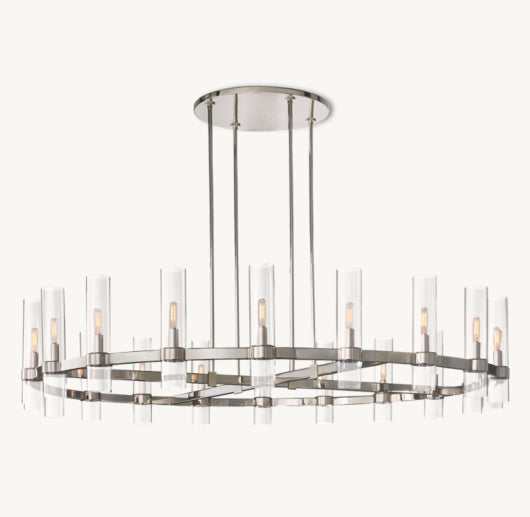RAVELLE ROUND CHANDELIER 60"