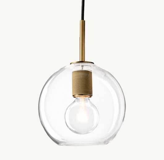 UTILITAIRE GLOBE SHADE PENDANT