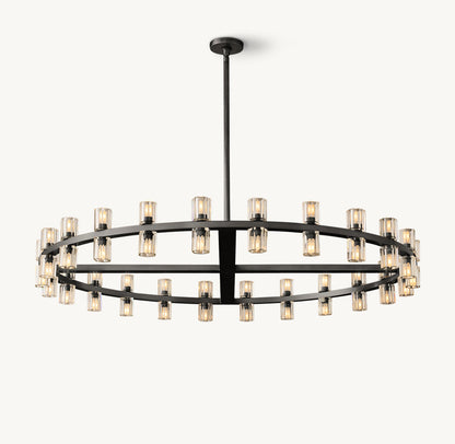 ARCACHON LED ROUND CHANDELIER 48"