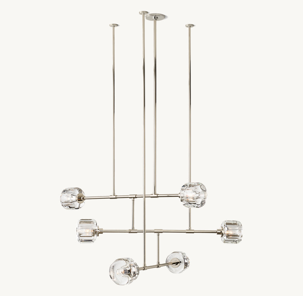 DEMARET MOBILE ROUND CHANDELIER 48"