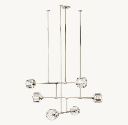 DEMARET MOBILE ROUND CHANDELIER 48"
