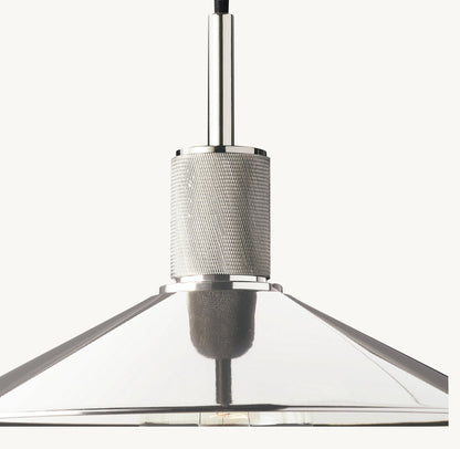 UTILITAIRE METAL SLOPE SHADE PENDANT