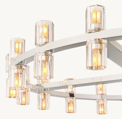 ARCACHON LED ROUND CHANDELIER 36"