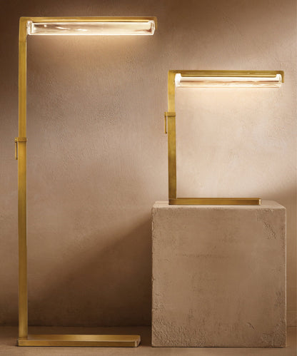 Audubon Crystal Task Floor Lamp