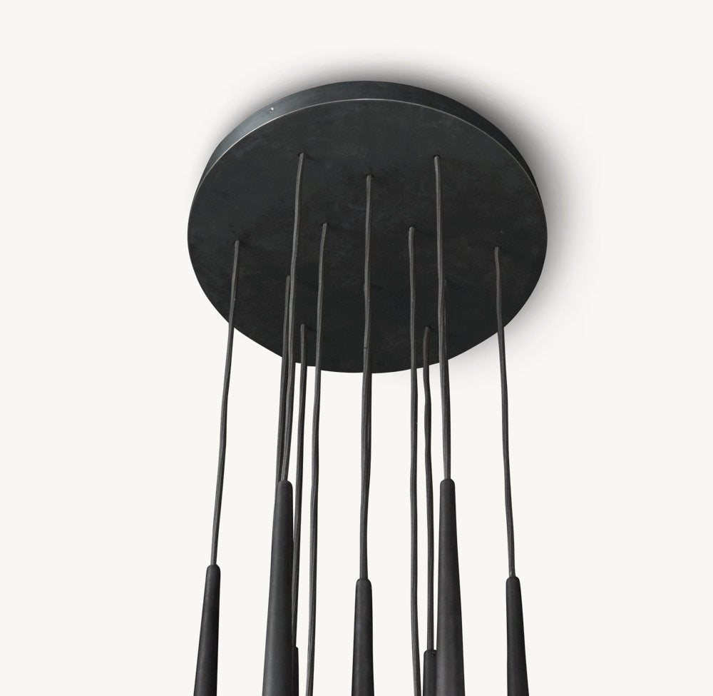 AQUITAINE ROUND CHANDELIER 18"