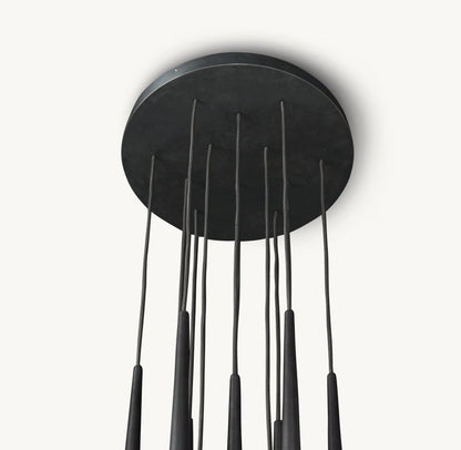 AQUITAINE ROUND CHANDELIER 18"