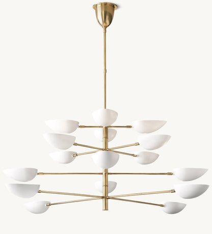 GRAPHIC CHANDELIER 70"