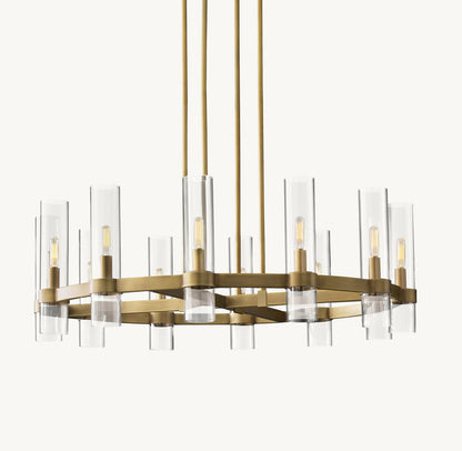 RAVELLE ROUND CHANDELIER 36"