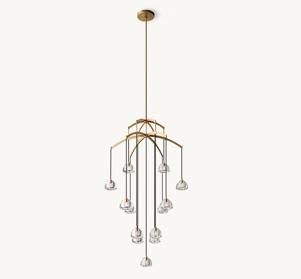 HEMISPHERE ROUND CHANDELIER 48"