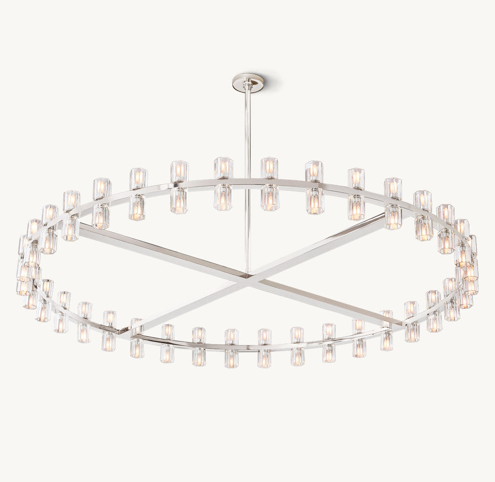 ARCACHON LED ROUND CHANDELIER 60"