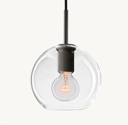 UTILITAIRE GLOBE SHADE PENDANT