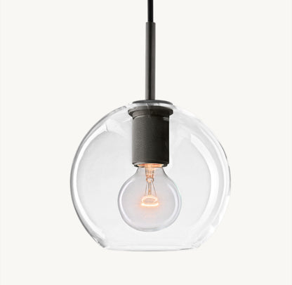 UTILITAIRE GLOBE SHADE PENDANT