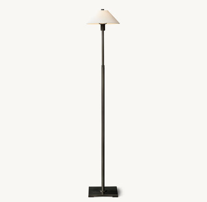 UTILITAIRE LINEN SHADE FLOOR LAMP