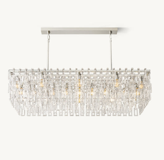 MARIGNAN RECTANGULAR CHANDELIER 60"