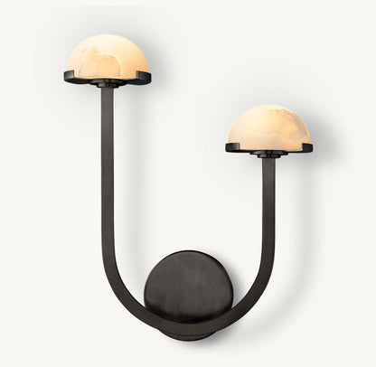 PEDRA DOUBLE SCONCE - RIGHT