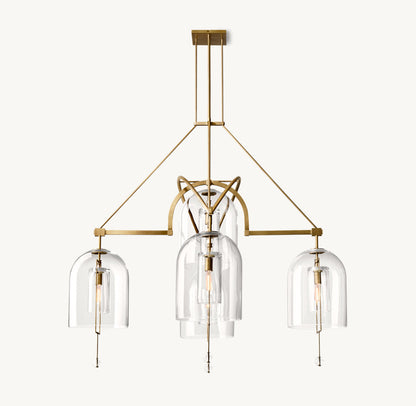 FULCRUM ROUND GRAND CHANDELIER 61"
