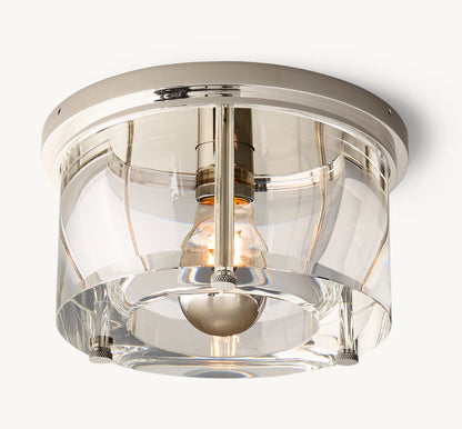 SAVILE ROUND FLUSHMOUNT