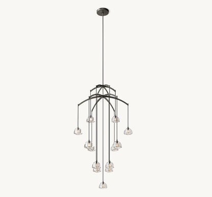HEMISPHERE ROUND CHANDELIER 48"