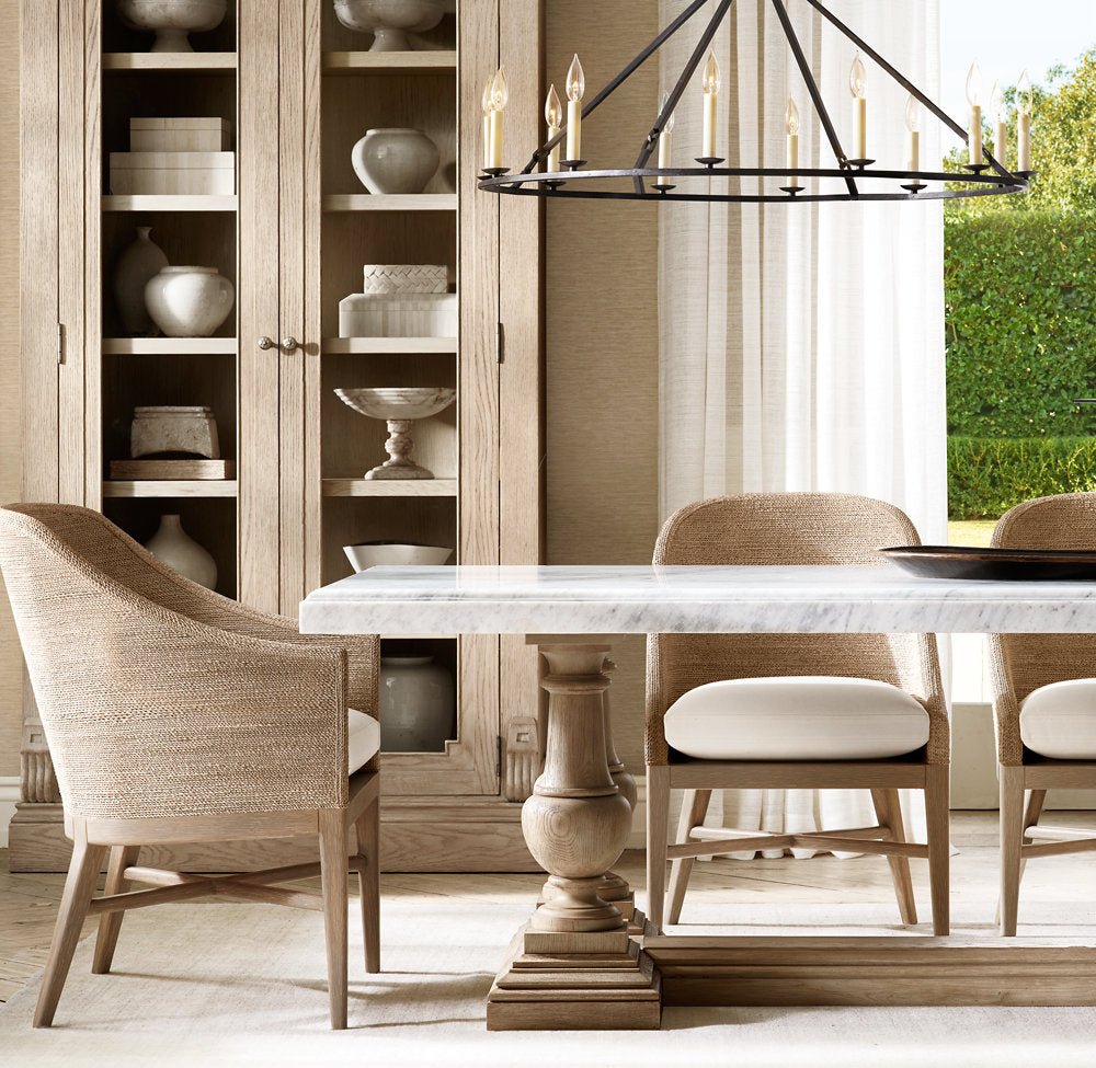 19TH C. ENGLISH OPENWORK ROUND CHANDELIER 50"