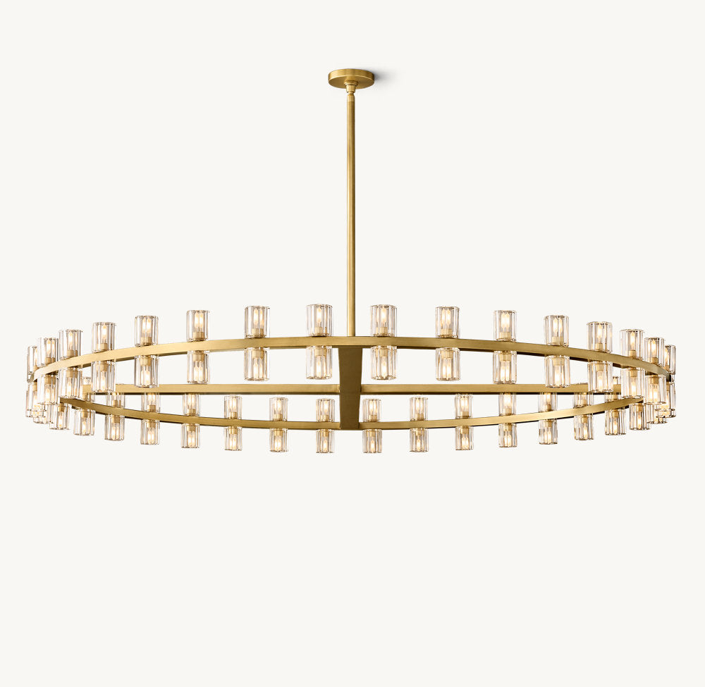 ARCACHON LED ROUND CHANDELIER 60"