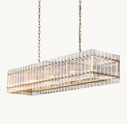 SAN MARCO RECTANGULAR CHANDELIER 54"