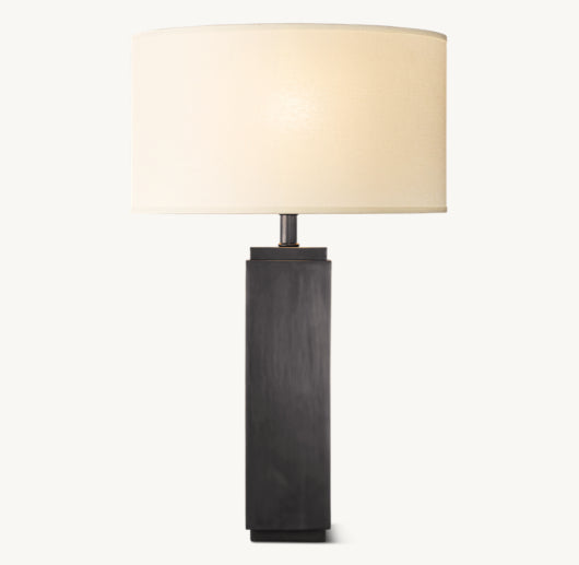 SQUARE COLUMN TABLE LAMP
