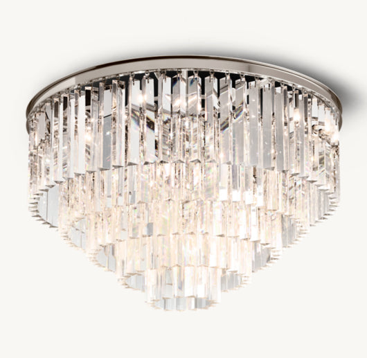 1920S ODEON FLUSHMOUNT 32"