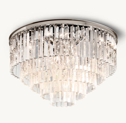 1920S ODEON FLUSHMOUNT 32"